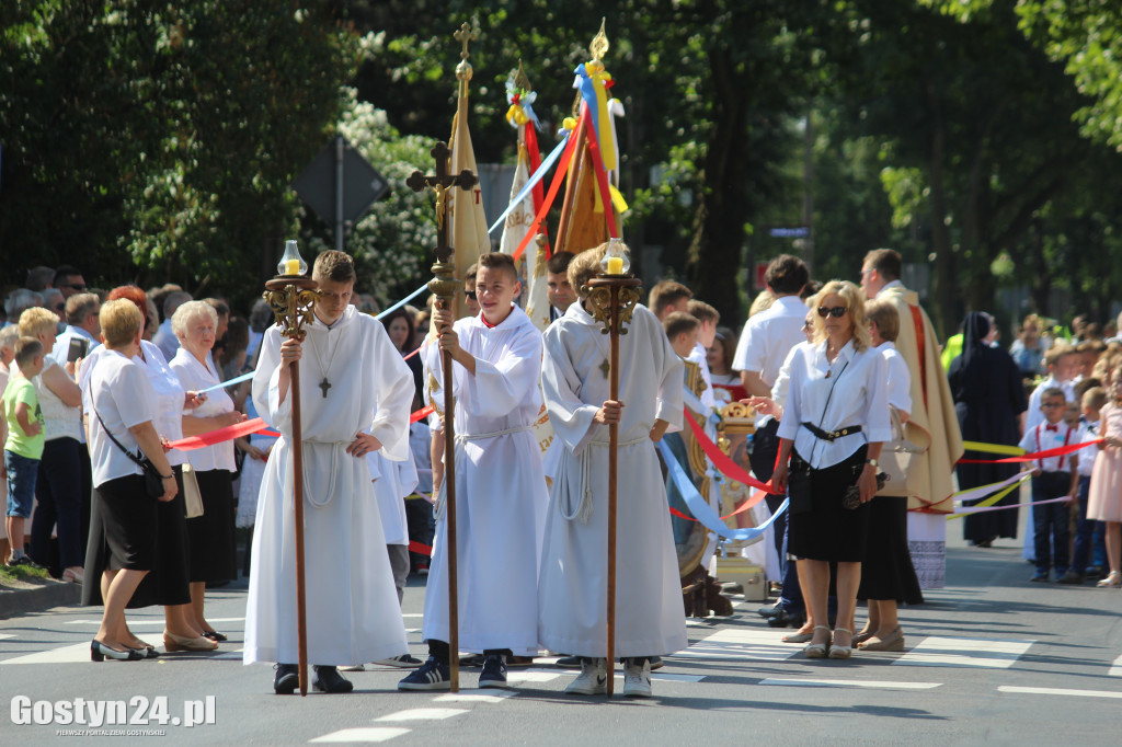 Procesja Bożego Ciała w Gostyniu