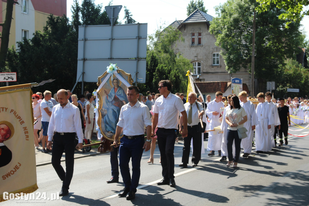 Procesja Bożego Ciała w Gostyniu