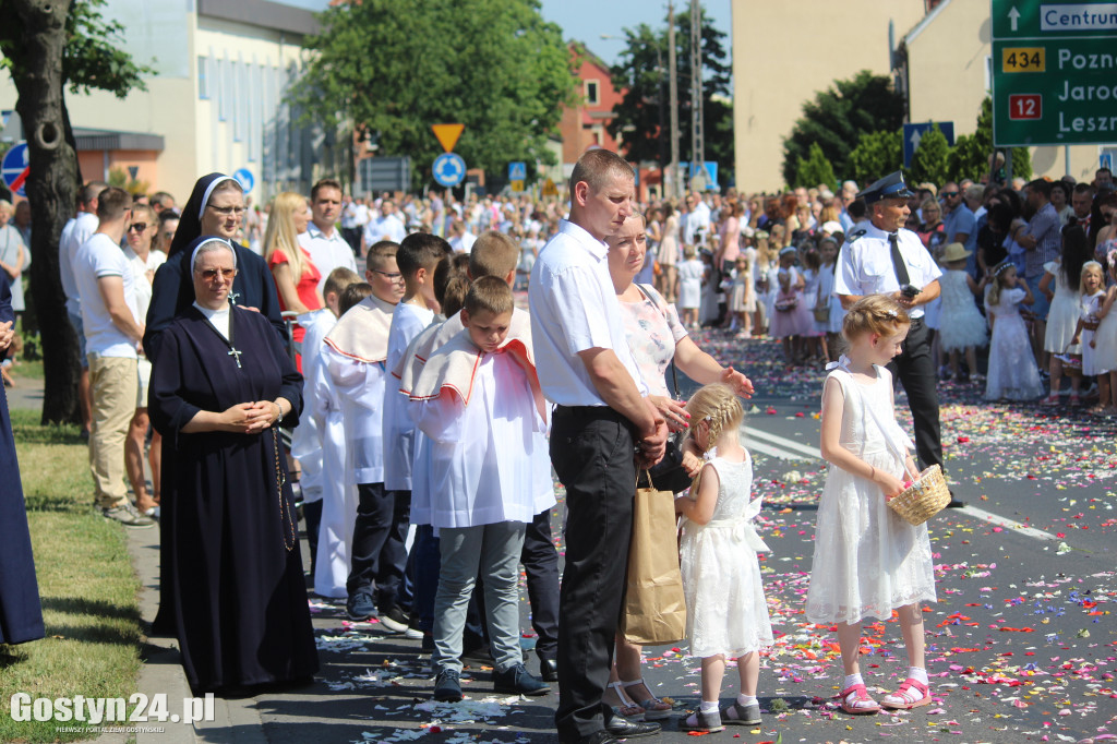 Procesja Bożego Ciała w Gostyniu