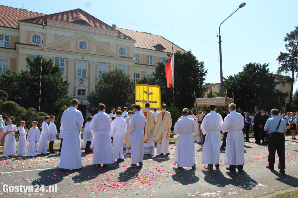 Procesja Bożego Ciała w Gostyniu