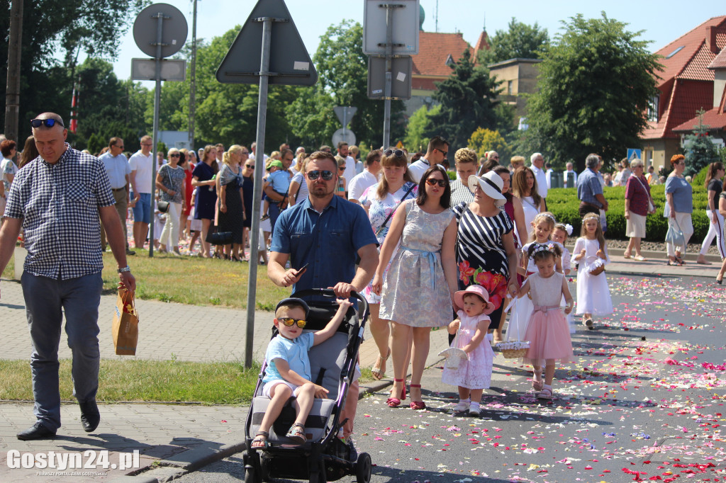 Procesja Bożego Ciała w Gostyniu