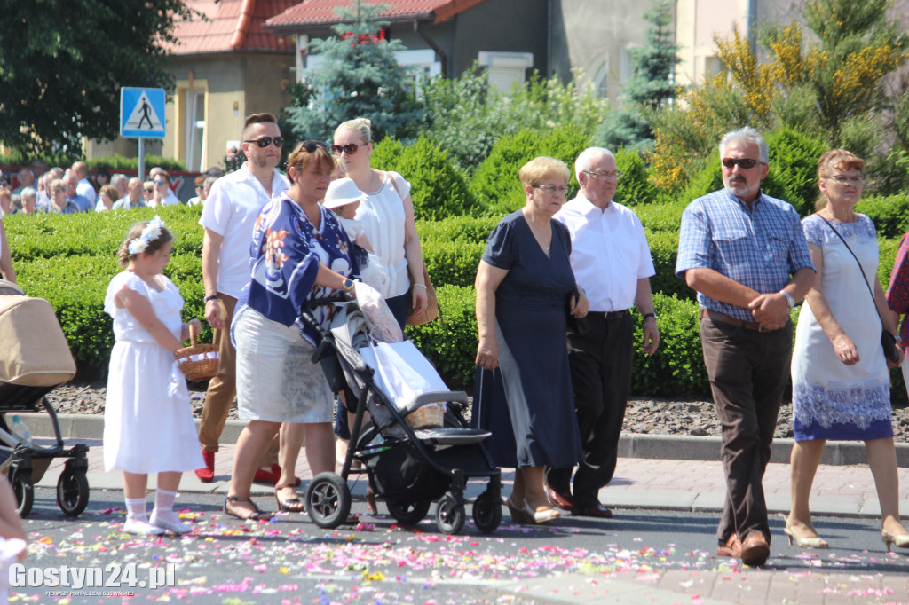 Procesja Bożego Ciała w Gostyniu
