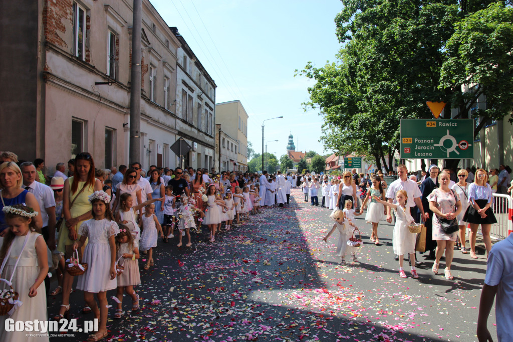 Procesja Bożego Ciała w Gostyniu