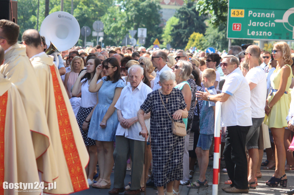 Procesja Bożego Ciała w Gostyniu