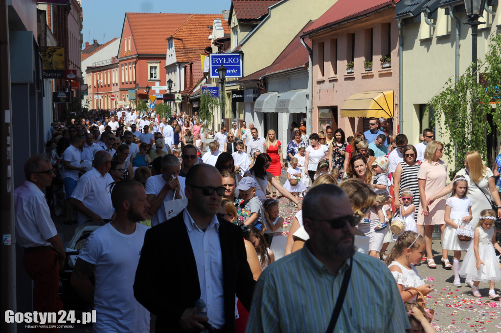 Procesja Bożego Ciała w Gostyniu