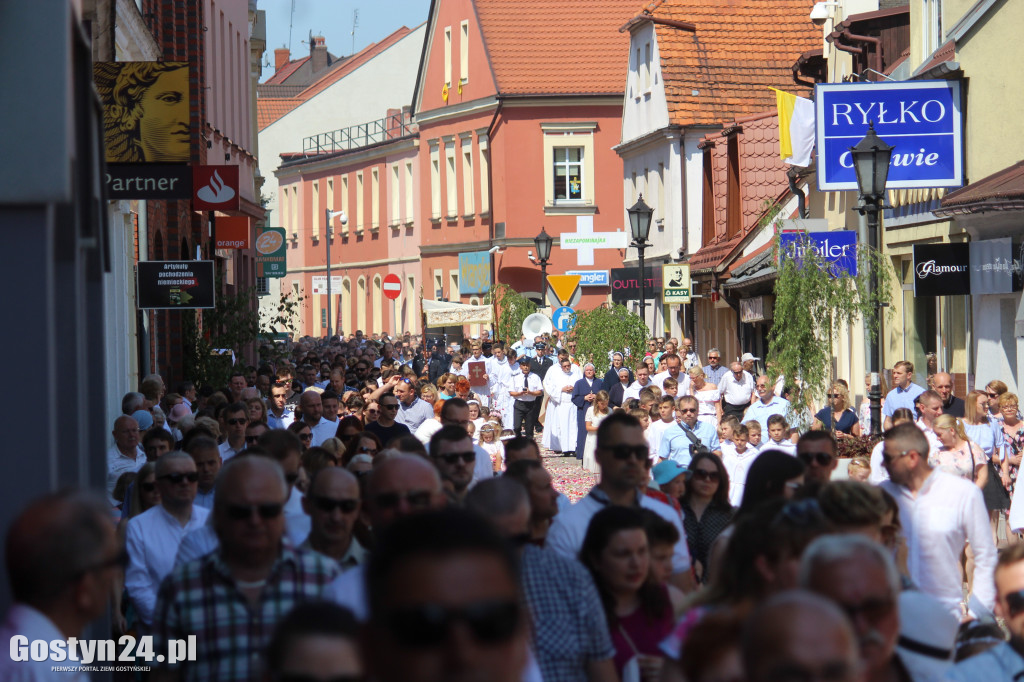 Procesja Bożego Ciała w Gostyniu