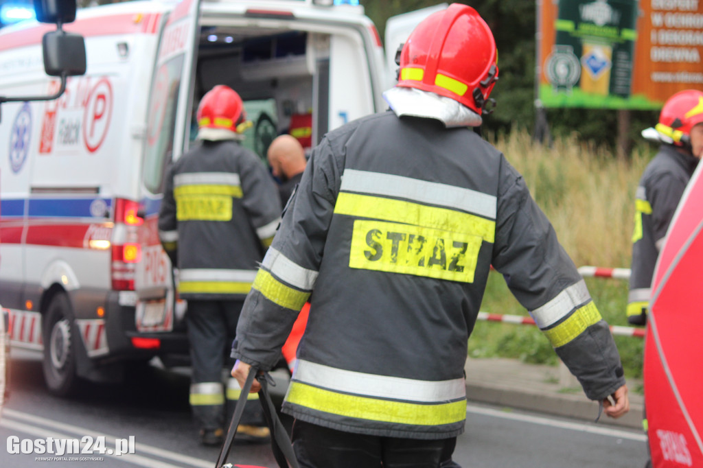Wypadek na trasie Gostyń-Kunowo