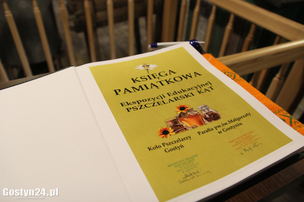 Otwarcie ekspozycji Pszczelarski Kąt w Gostyniu
