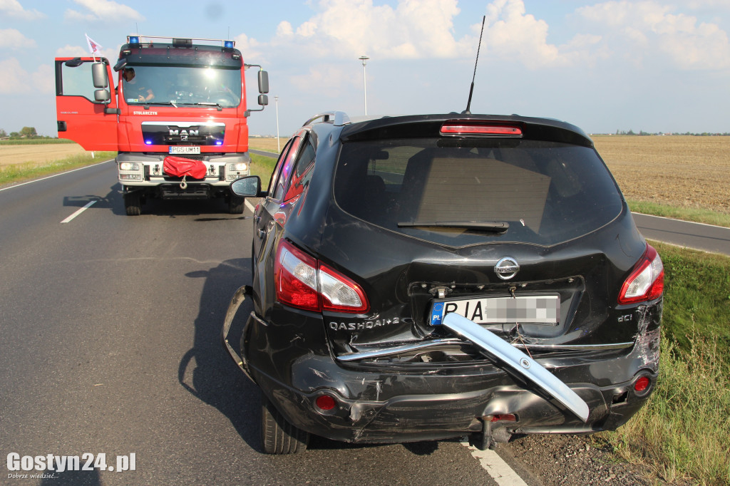 Zderzenie na krajowej 12 między Golą a Gostyniem