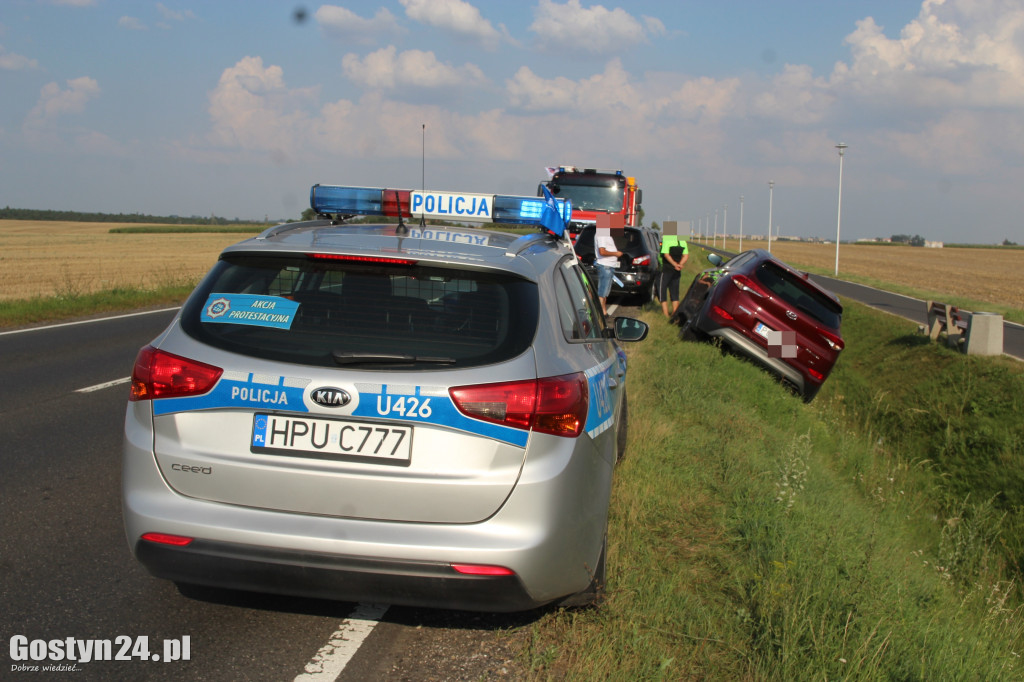 Zderzenie na krajowej 12 między Golą a Gostyniem