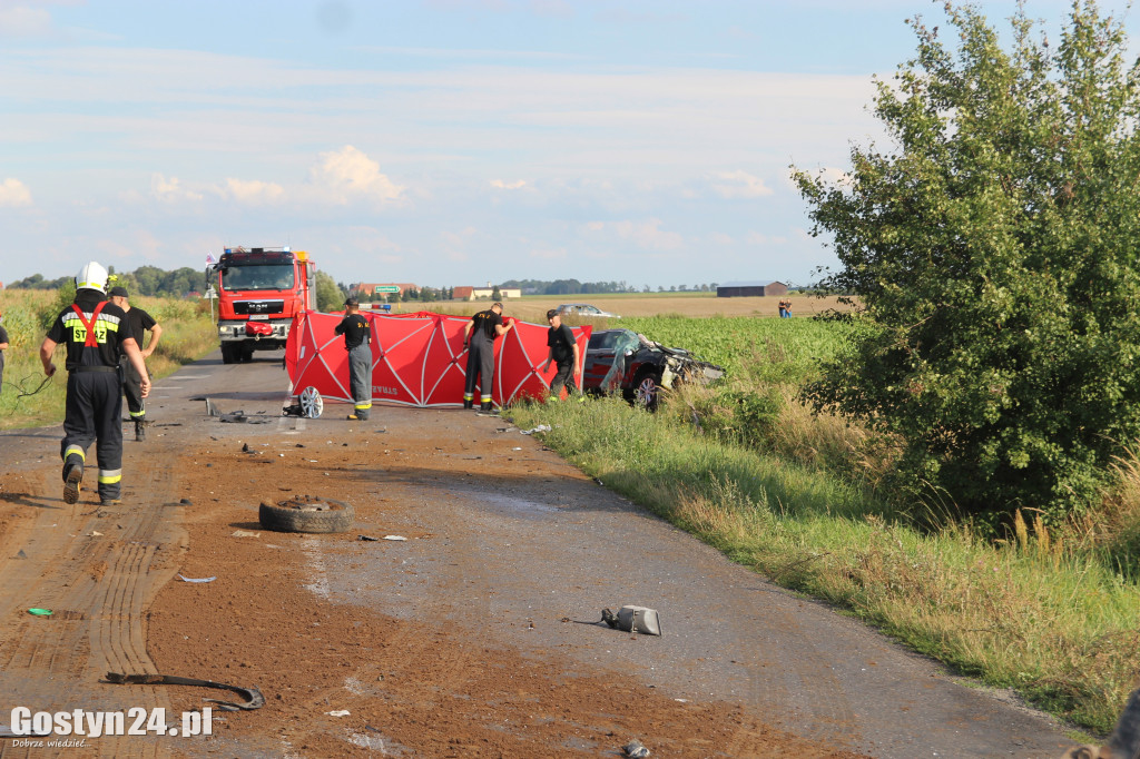 Tragiczny wypadek na prostej drodze