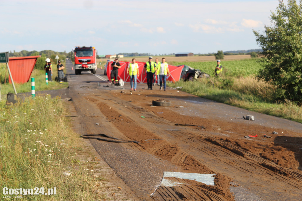 Tragiczny wypadek na prostej drodze