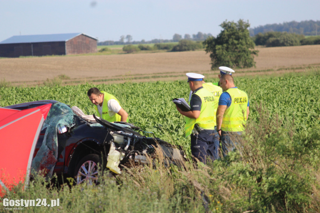 Tragiczny wypadek na prostej drodze
