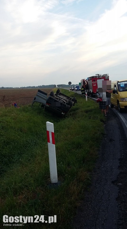 Wypadek na obwodnicy Borku Wlkp.