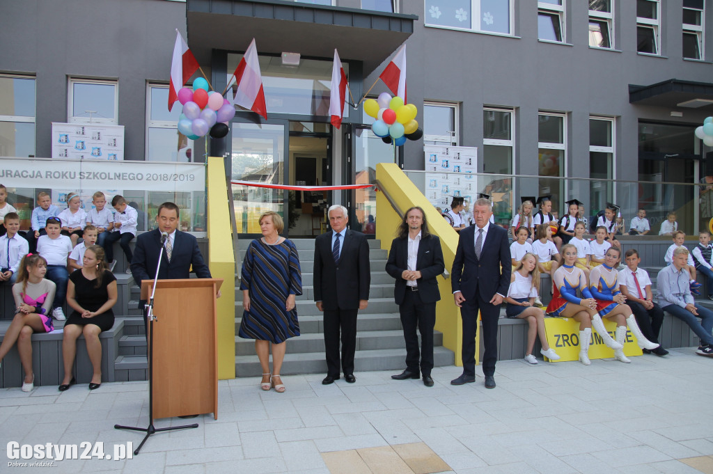 Otwarcie nowej części SP 1 w Gostyniu