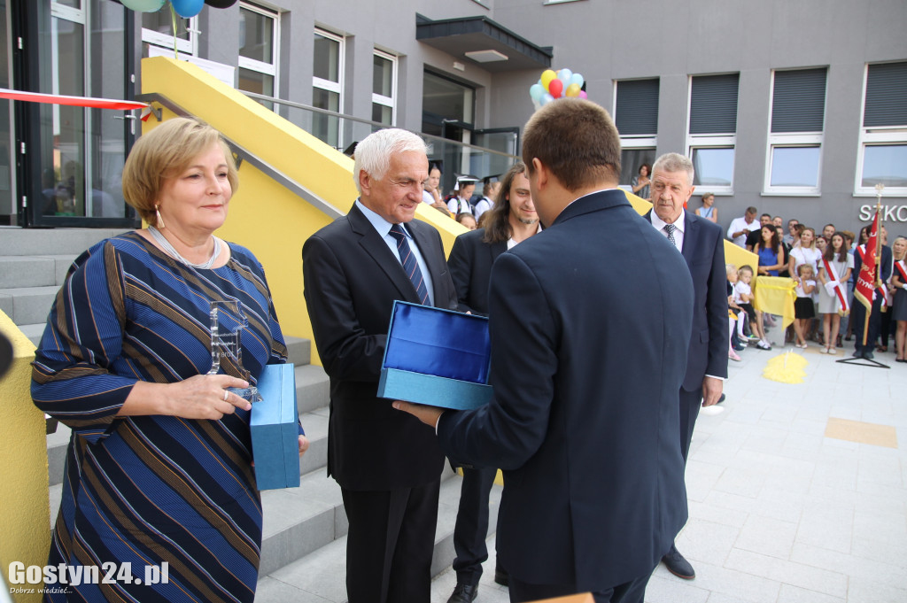 Otwarcie nowej części SP 1 w Gostyniu