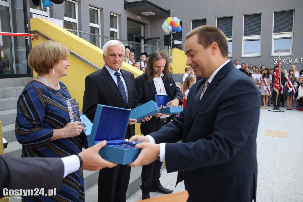 Otwarcie nowej części SP 1 w Gostyniu