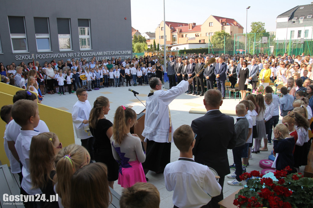Otwarcie nowej części SP 1 w Gostyniu