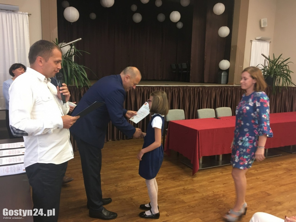 Rozdanie stypendiów w gminie Borek Wlkp.