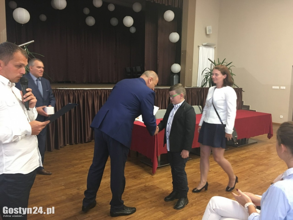 Rozdanie stypendiów w gminie Borek Wlkp.