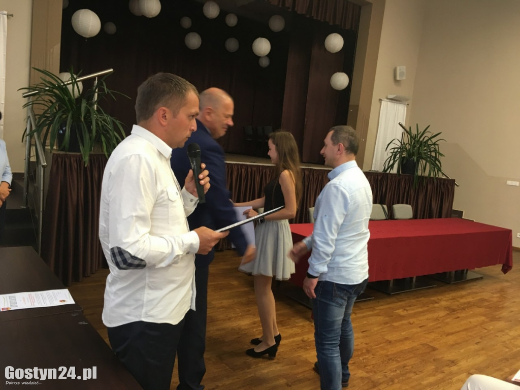 Rozdanie stypendiów w gminie Borek Wlkp.