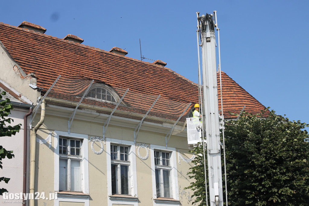 Zabezpieczenie dachu zabytkowej kamienicy