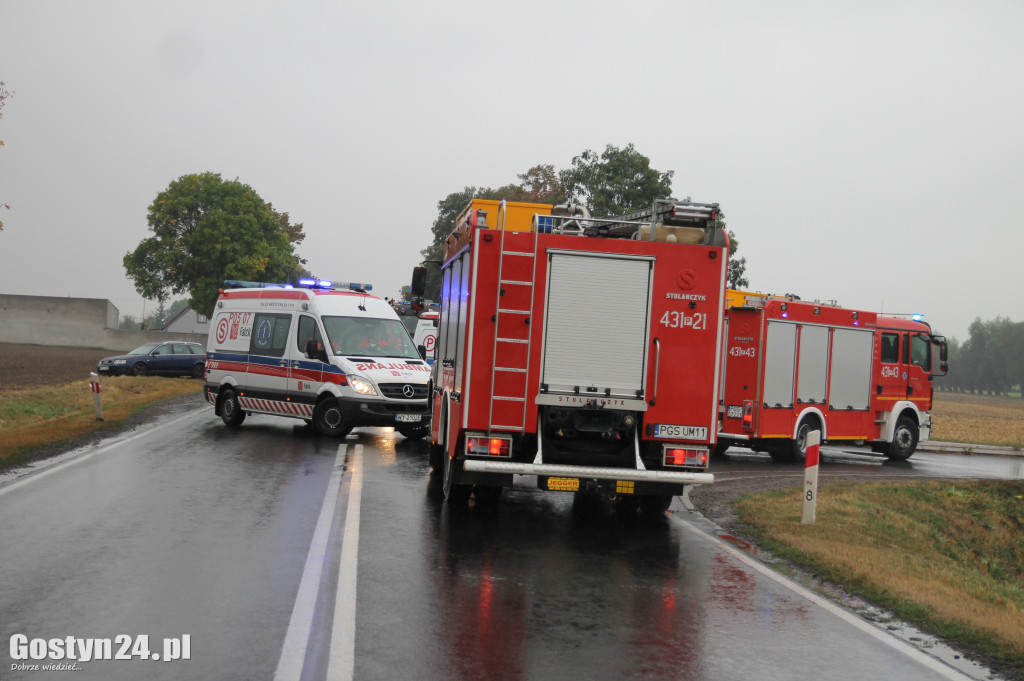 Wypadek na drodze wojewódzkiej 434