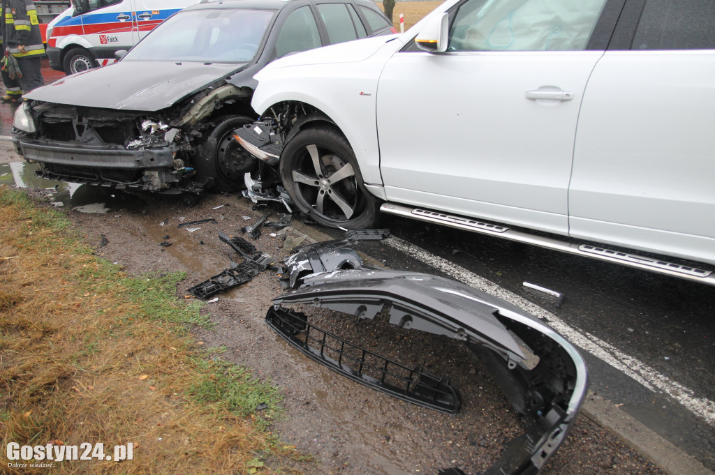 Wypadek na drodze wojewódzkiej 434