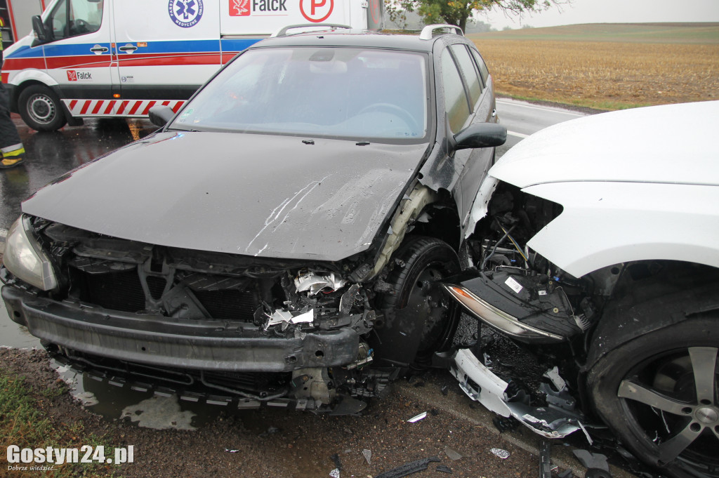 Wypadek na drodze wojewódzkiej 434