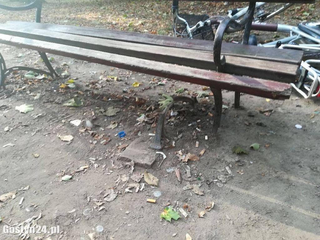 Wandale znów dali o sobie znać w Krobi