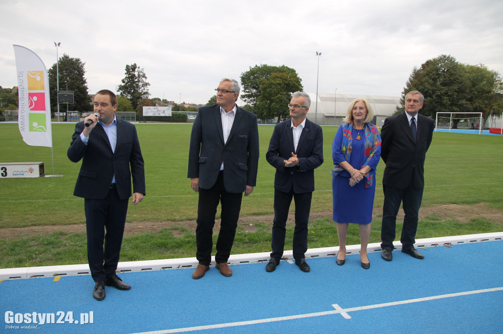 Otwarcie bieżni lekkoatletycznej w Gostyniu