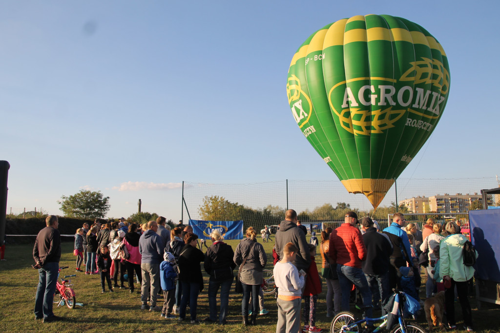 Ogromny balon wylądował na Górnej