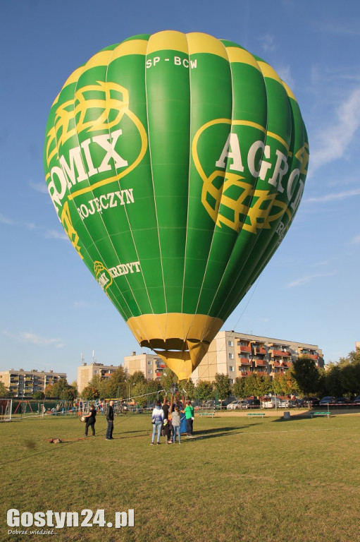 Ogromny balon wylądował na Górnej