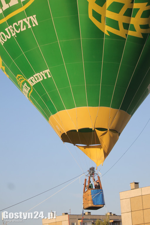 Ogromny balon wylądował na Górnej