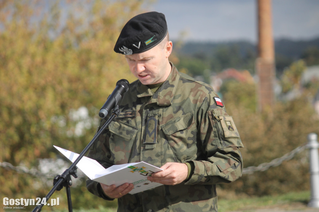 Żołnierska sztafeta w Gostyniu