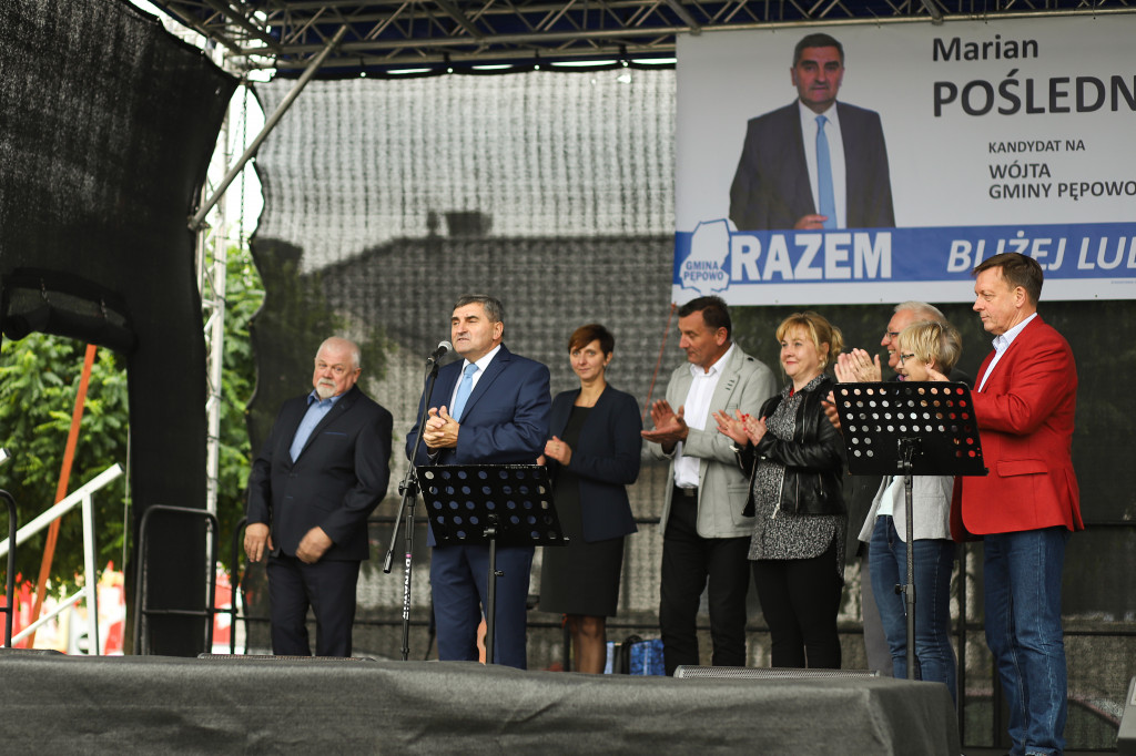 Mieszkańcy bawili się na festynie wyborczym