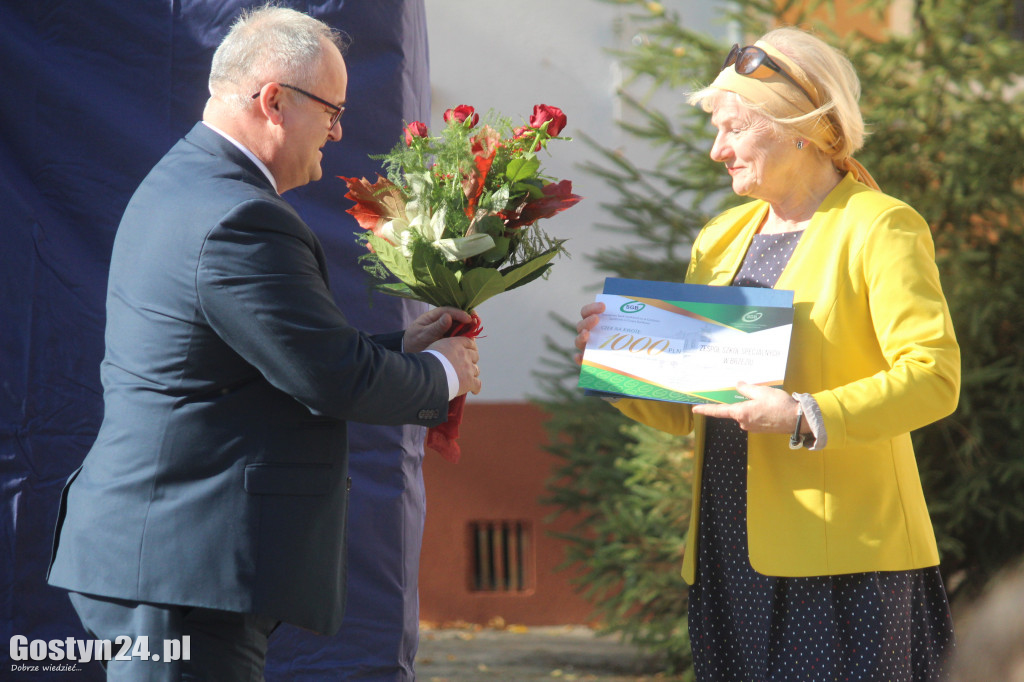 Otwarcie nowej części szkoły oraz hali w Brzeziu