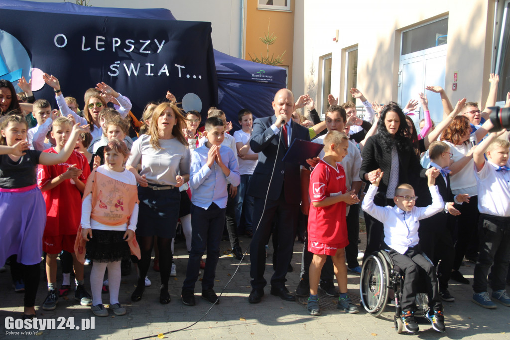 Otwarcie nowej części szkoły oraz hali w Brzeziu