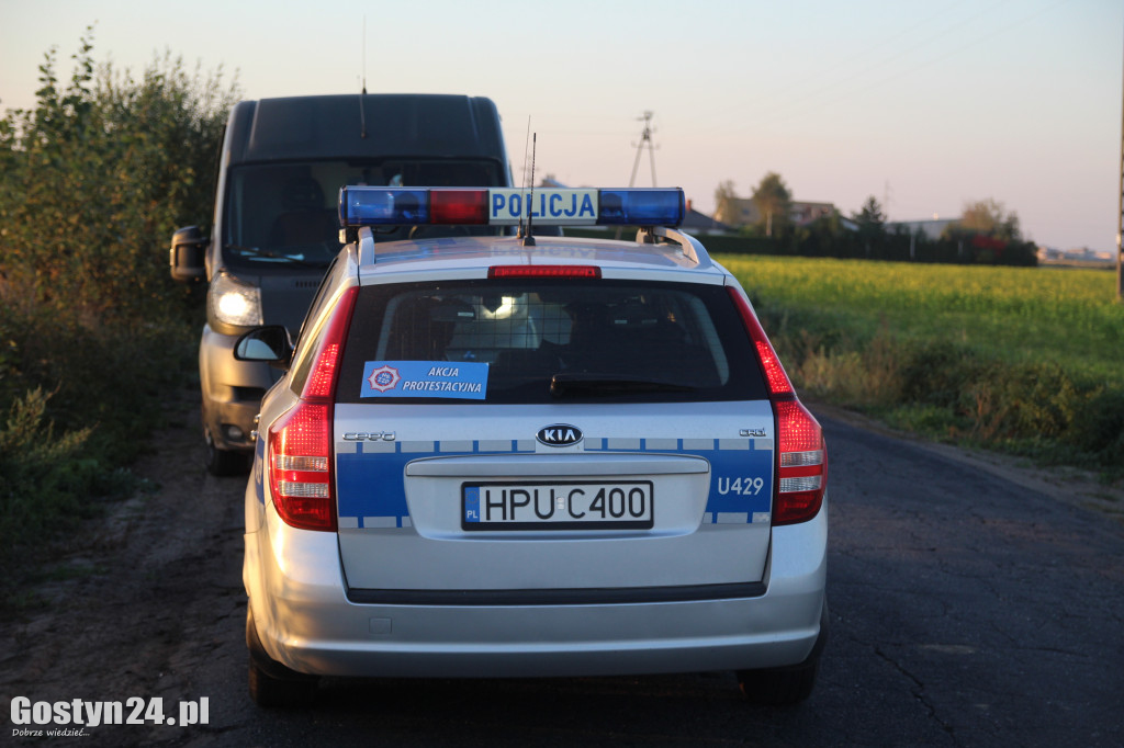 Wypadek na trasie Strzelce Wielkie-Strzelce Małe
