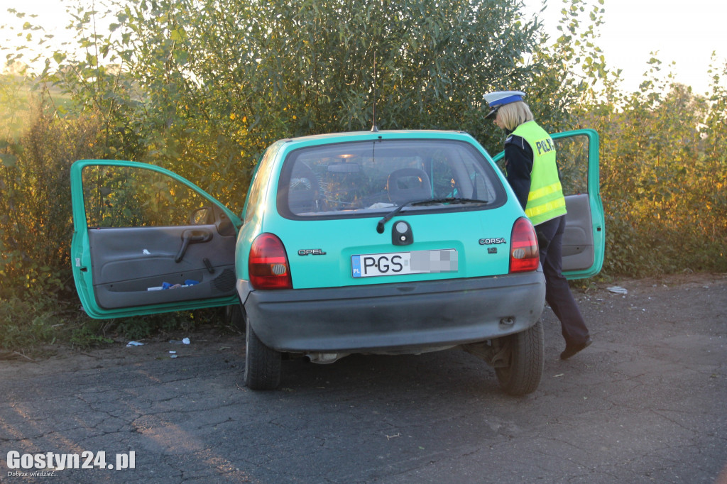Wypadek na trasie Strzelce Wielkie-Strzelce Małe