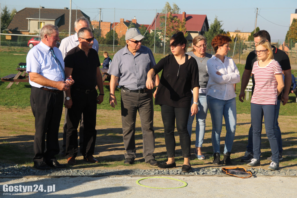 Otwarcie bulodromu w Strzelcach Wielkich