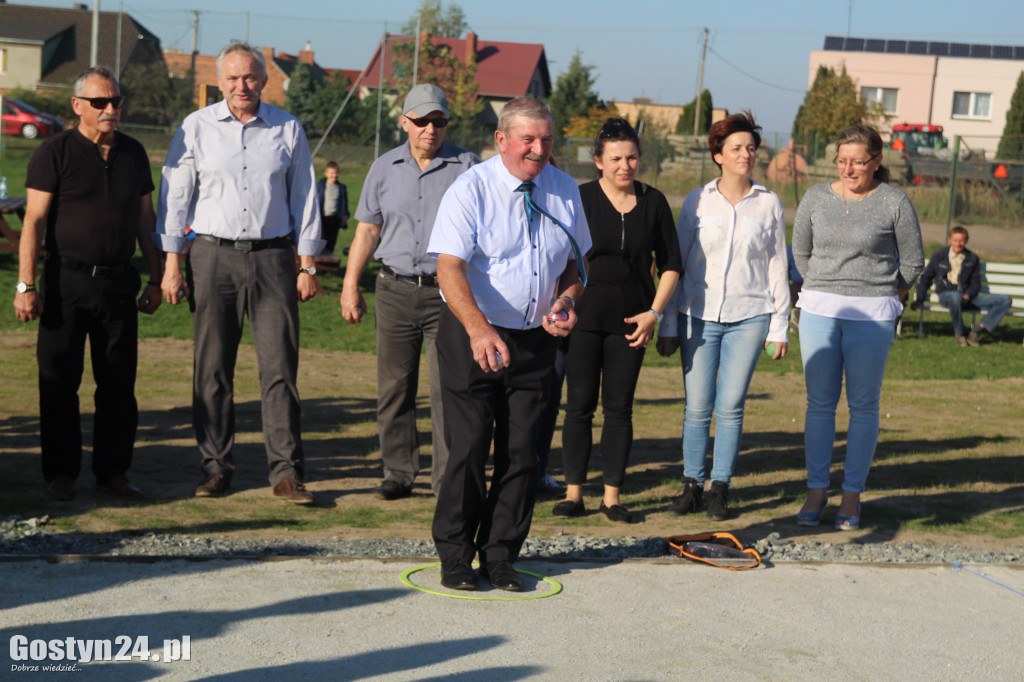 Otwarcie bulodromu w Strzelcach Wielkich