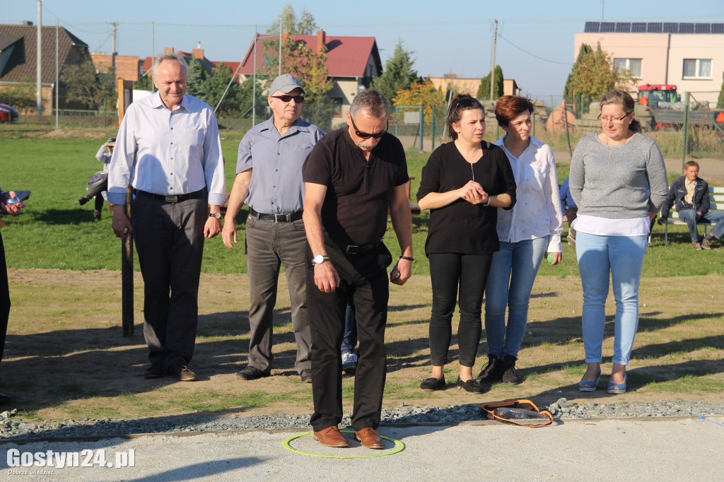 Otwarcie bulodromu w Strzelcach Wielkich