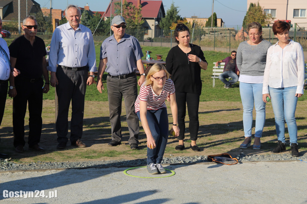 Otwarcie bulodromu w Strzelcach Wielkich