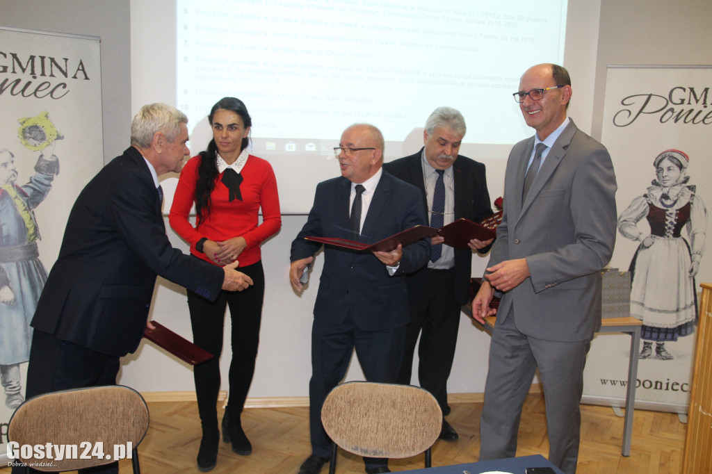 Ostatnia sesja Rady Miejskiej Ponieca tej kadencji