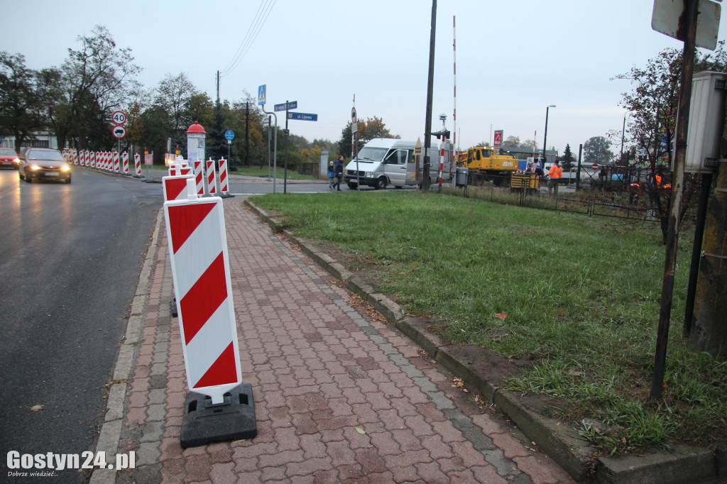 Zamknięcie przejazdu kolejowego w Gostyniu