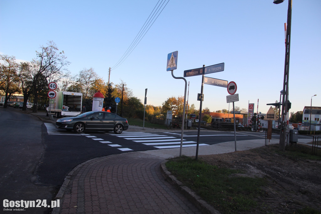 Wyremontowany przejazd na ul. Lipowej w Gostyniu