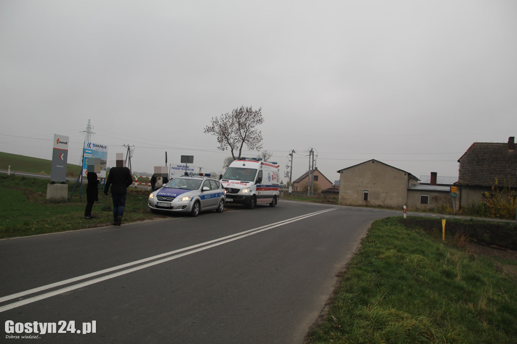 Zdarzenie z udziałem motocyklisty