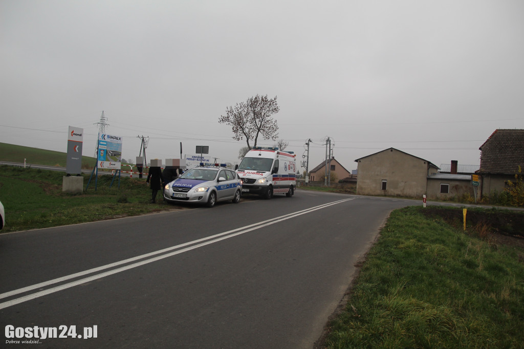 Zdarzenie z udziałem motocyklisty
