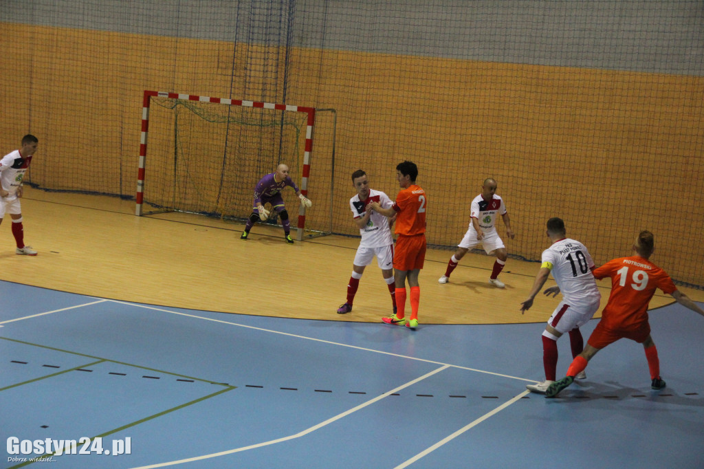 Mecz futsalu w Poniecu